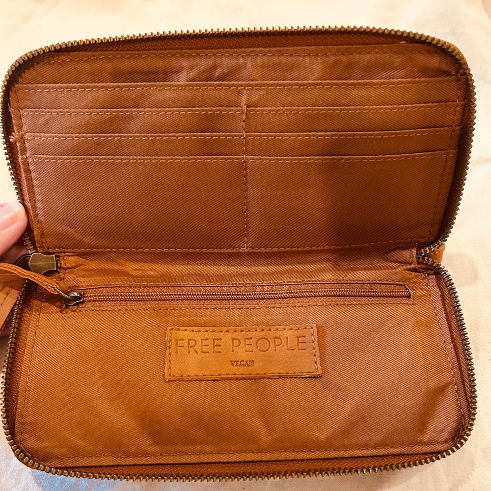 Free People Tan Wallet